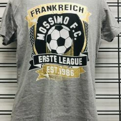 Mossimo SS Football Club Tee Grey Marle