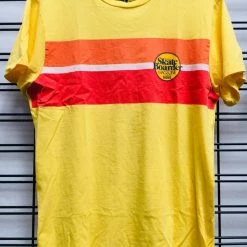 Vans Men's Classic Stripe Yellow Shirt