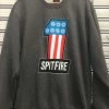 Spitfire American Flag #1 Men's Grey Jumper -Baby Crib Clothing & Footwear Sales Store image e8e6a420 5a34 4857 8cf6 618bdda61ad2 800x