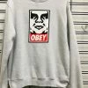 Obey OG Face Crew Men's Heather Grey Jumper -Baby Crib Clothing & Footwear Sales Store image f4372bb2 41ff 46d7 a251 a2f26ed313d0 800x