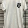 Majestic Athletic Oakland Raiders Jeaner Tee White MOR7020DB -Baby Crib Clothing & Footwear Sales Store image f6568cca a0c7 447b bdd5 e438c0c6c28c 800x