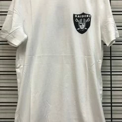 Majestic Athletic Oakland Raiders Jeaner Tee White MOR7020DB