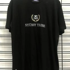 Stussy Link Wreath SS Tee Black