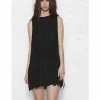 Nana Judy Mercury Fringe Black Dress
