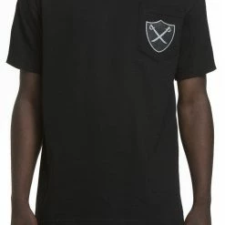 The Hundreds Pirate Black Pocket Tee